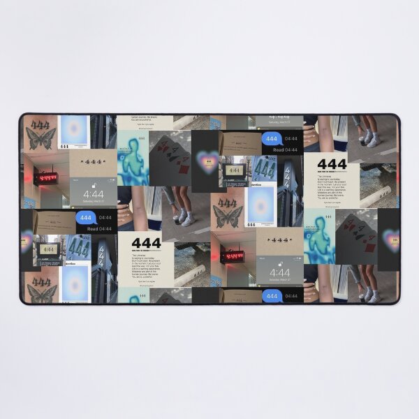 Item preview, 444 angel number aesthetic collage designed and sold by morgananjos.