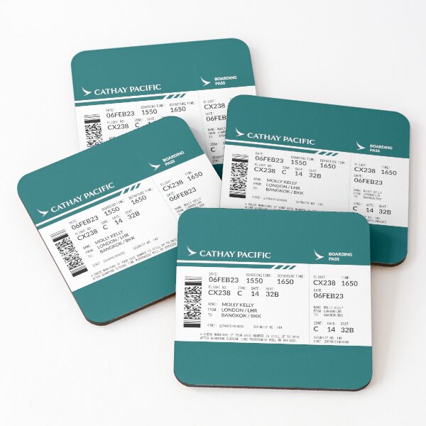 Item preview, Boarding Pass Pouch MKL designed and sold by twgcrazy.