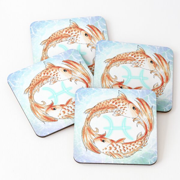 Item preview, Pisces fish in space designed and sold by Macadoodleydoo.