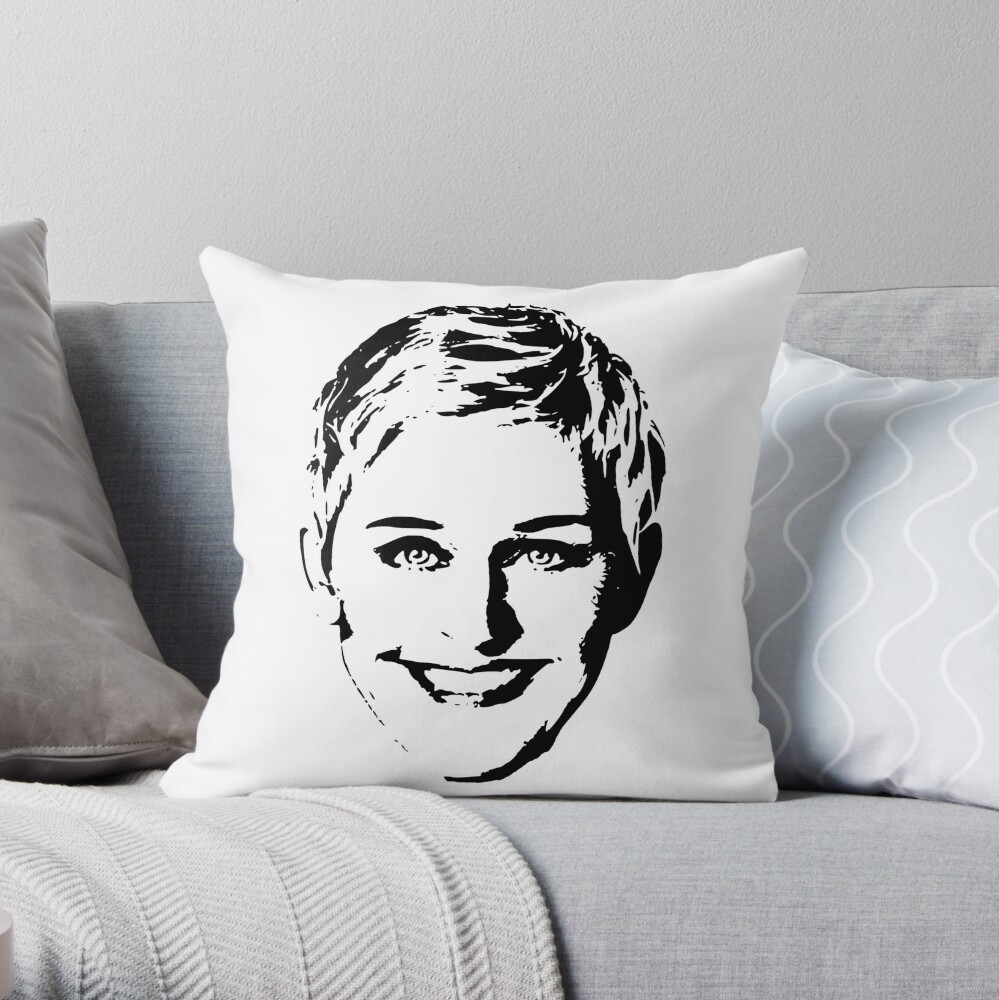 ellen degeneres dog pillow