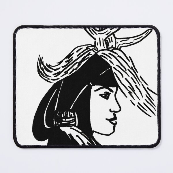 Item preview, Deer Woman - Black and White designed and sold by Niina Niskanen.