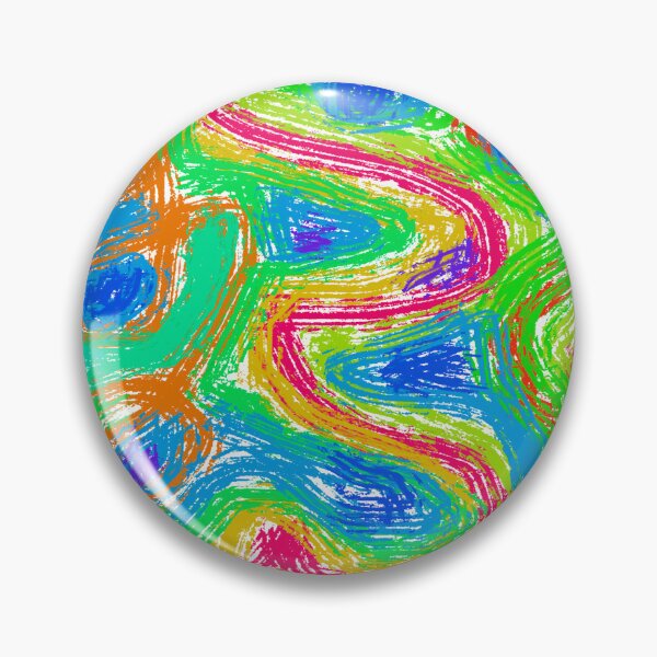 Item preview, Abstract Squiggly Line Painting designed and sold by Usagicollection.