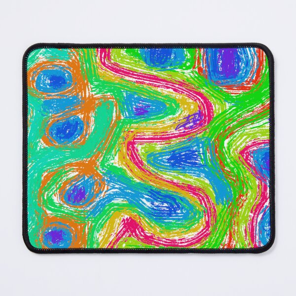 Item preview, Abstract Squiggly Line Painting designed and sold by Usagicollection.