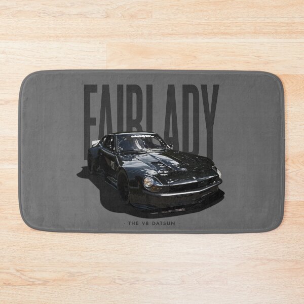 Item preview, FAIRLADY Z06 - THE V8 DATSUN - Black on Grey designed and sold by boltjesdesign.