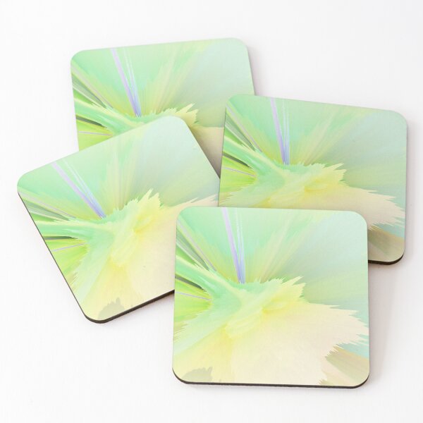 Item preview, Spring Green and Yellow Pastels Fresh Splash of Spring Abstract 2 of 4 designed and sold by Beachy.