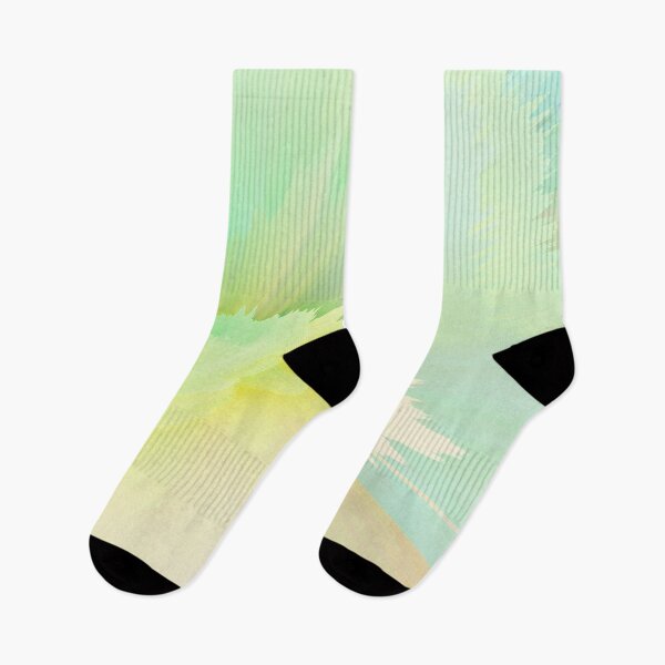 Item preview, Spring Green and Yellow Pastels Fresh Splash of Spring Abstract 2 of 4 designed and sold by Beachy.