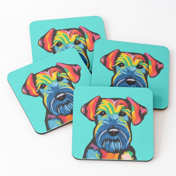 Artikelvorschau, Eine kleine Wendung in der modernen Kunst: Zwergschnauzer-Pop-Art entworfen und verkauft von dogpopart.