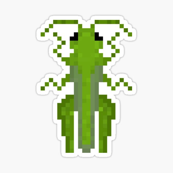 Pixel Art" Sticker for Sale by bugpixels Redbubble