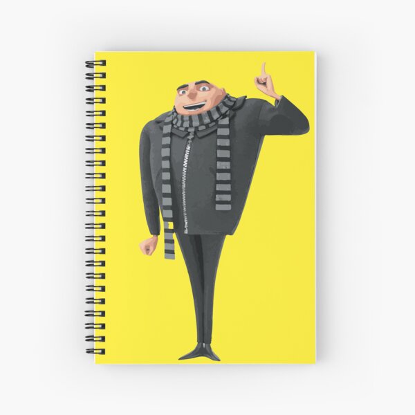 Gru no meme Spiral Notebook for Sale by Goath