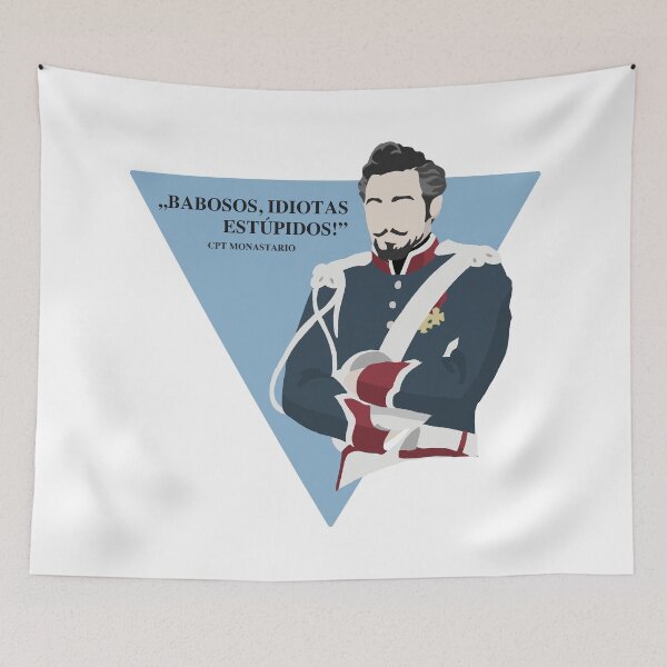 Item preview, Capitan Monastario - Babosos, idiotas, estúpidos! designed and sold by PheaDesign.