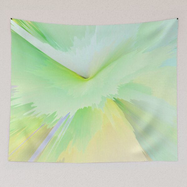 Item preview, Spring Green and Yellow Pastels Fresh Splash of Spring Abstract 3 of 4 designed and sold by Beachy.
