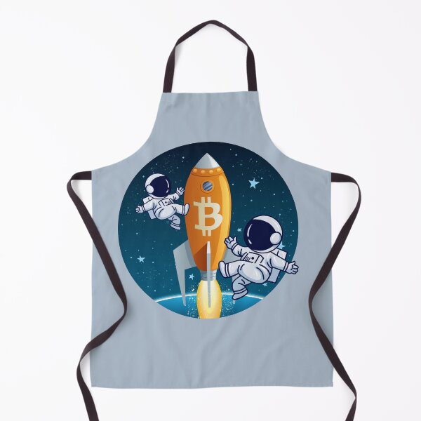 Item preview, Crypto Bitcoin rocket - to the moon designed and sold by Crypmetal.