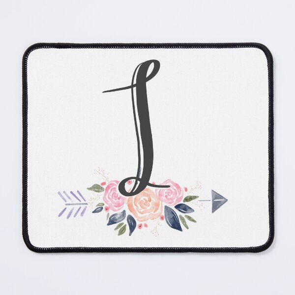 Item preview, Letter I Monogram Watercolor Roses designed and sold by MandyRosko.