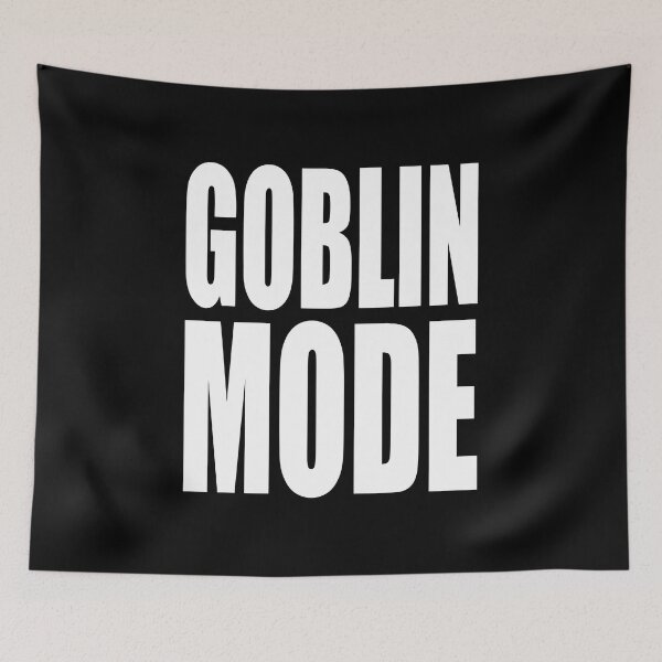 Item preview, GOBLIN MODE Bold Funny Design designed and sold by PuddleMart.