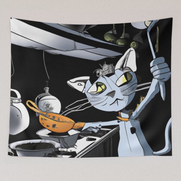 Item preview, Akanah Dyer the cat needs to apply Mise en place designed and sold by akanahdyer.