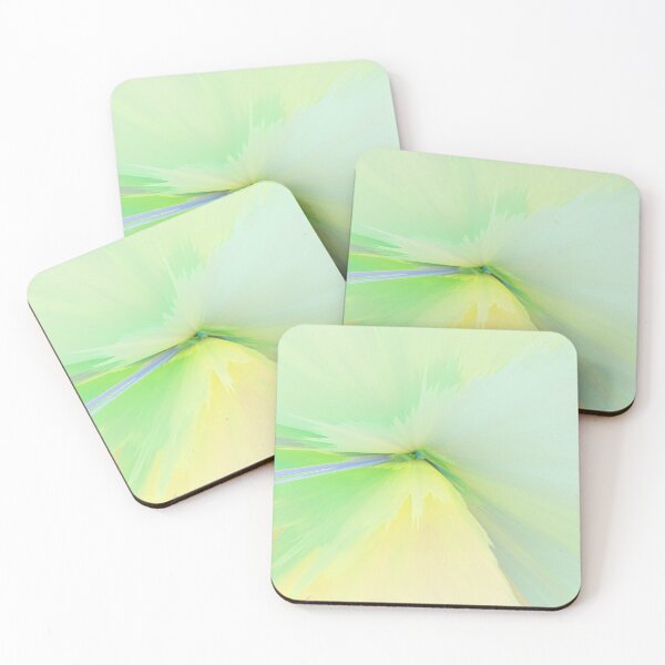 Item preview, Spring Green and Yellow Pastels Fresh Splash of Spring Abstract 4 of 4 designed and sold by Beachy.
