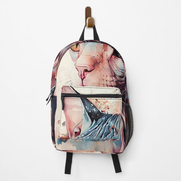 Item preview, Sphynx Cat V1 - Watercolor paint designed and sold by ABArtByAlexST.