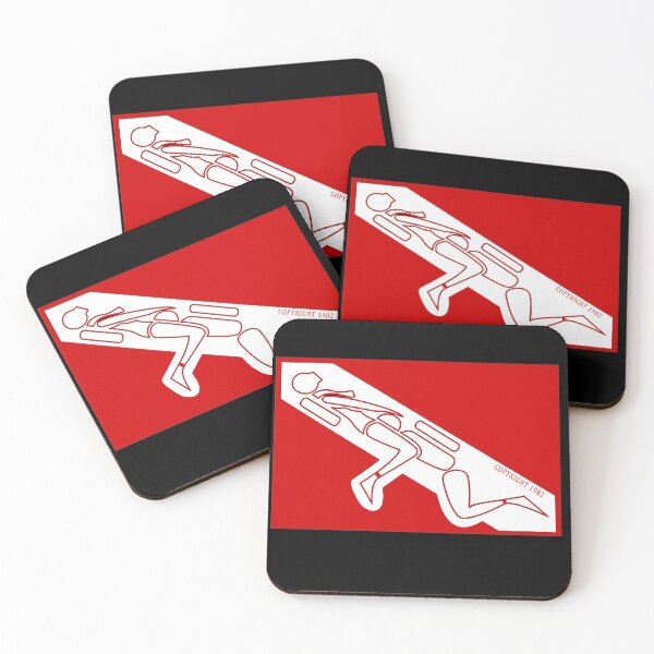 Item preview, scuba diving flag no Muff Too Tuff we Dive at Five  - funny gift idea  designed and sold by Live  Today.
