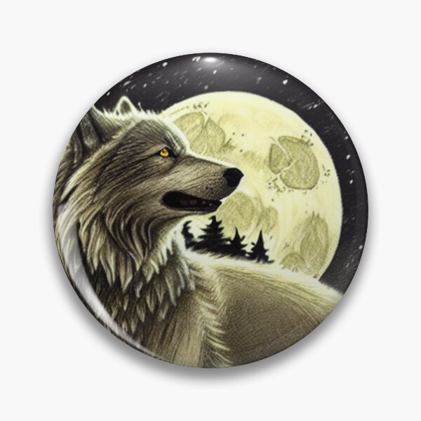 Item preview, Wolf Forest Moon designed and sold by MMwolfdogden.