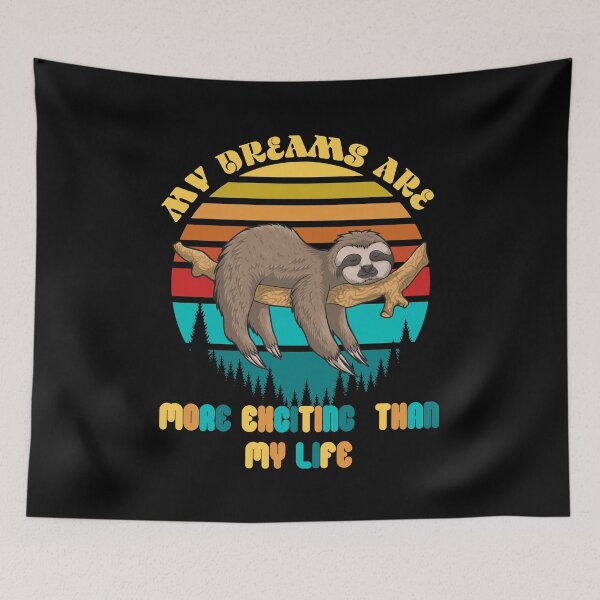 Item preview, My Dreams Are More Exciting Than My Life designed and sold by RockBeeDesigns.