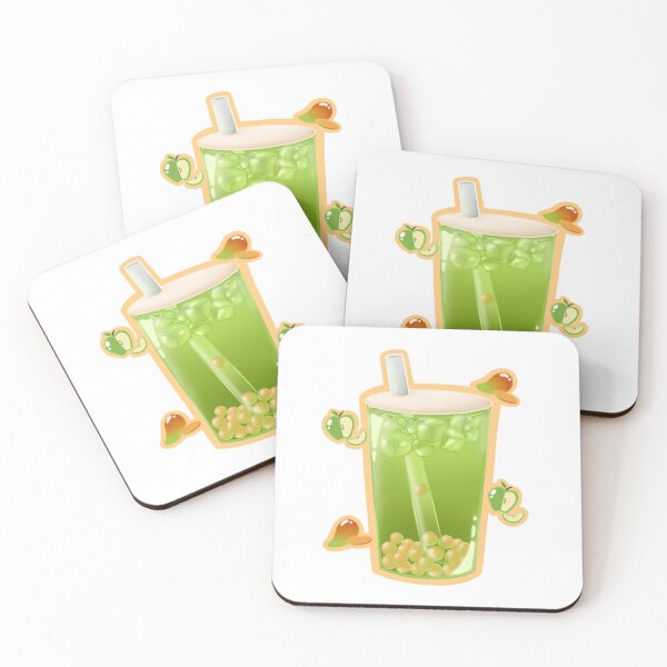 Item preview, Green Apple Fruit Tea w/ Mango Boba designed and sold by Sunnseekr.