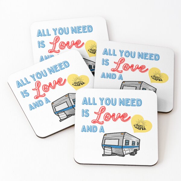Item preview, Love and a travel trailer designed and sold by Avancal-Indy.