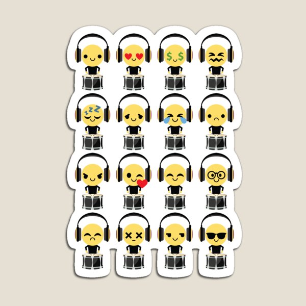 Item preview, Snare Drummer Emoji   designed and sold by HippoEmo.