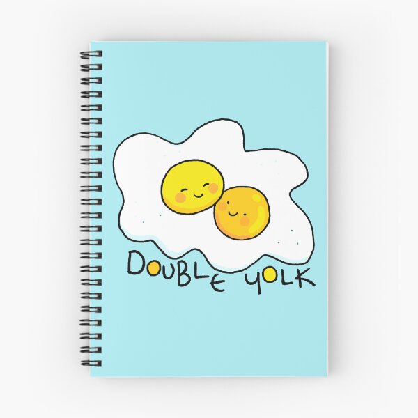 Item preview, Double Yolk Egg Lovers - Blue designed and sold by doodledate.