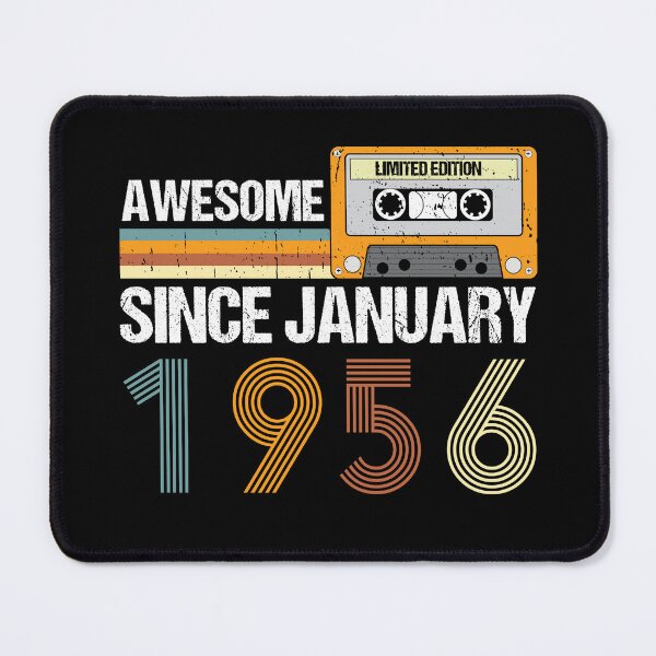 Item preview, Awesome Since January 1956 | 67th Birthday Gifts | 67 Years Old Gifts designed and sold by AMINE  ★★★★★.