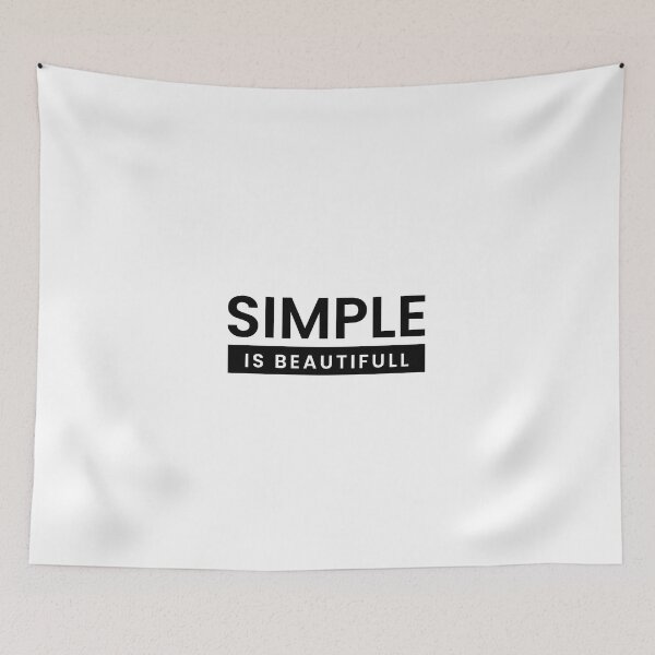Item preview, Simple es hermoso blanco designed and sold by derendesign.