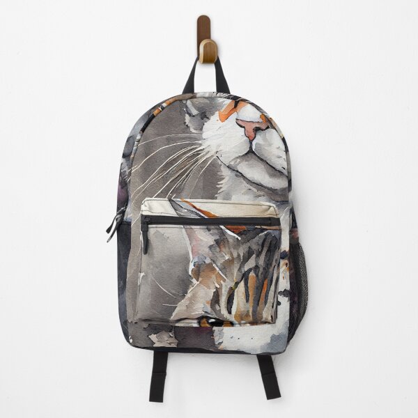 Item preview, American Shorthair Cat - Watercolor paint designed and sold by ABArtByAlexST.