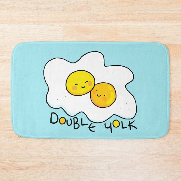 Item preview, Double Yolk Egg Lovers - Blue designed and sold by doodledate.
