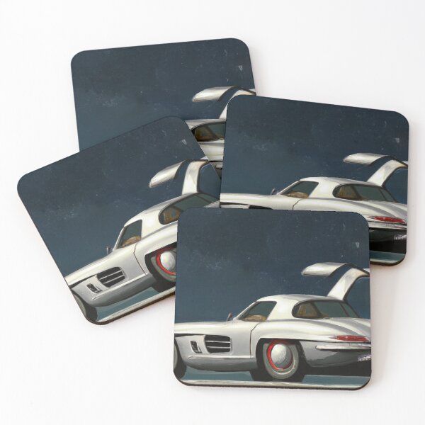 Item preview, Mercedes Benz 300 SL in space designed and sold by SpaceCars.