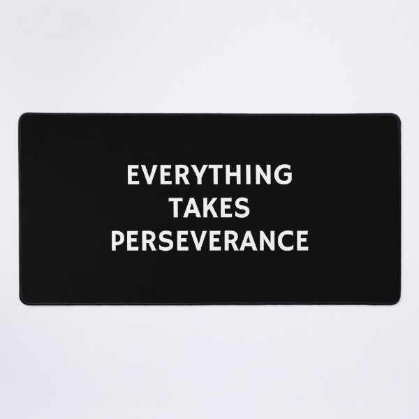 Item preview, Best motivational phrases - Everything takes perseverance - motivation quote designed and sold by Inspirationmotivation.