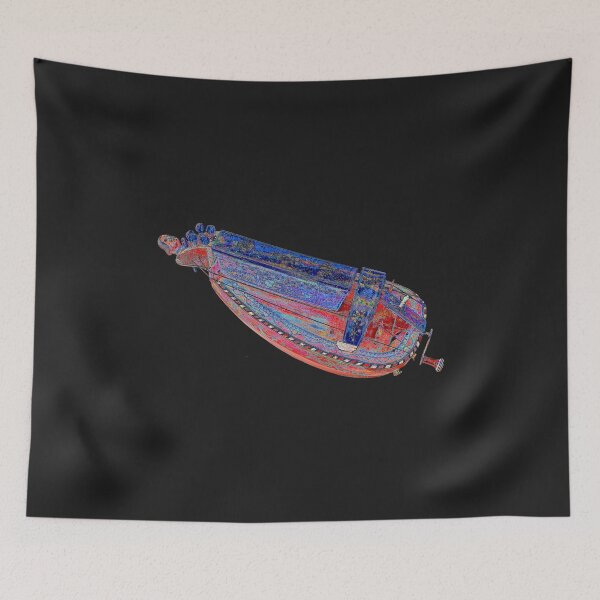 Item preview, Multicolored Hurdy-Gurdy red and blue designed and sold by Zal-Production.