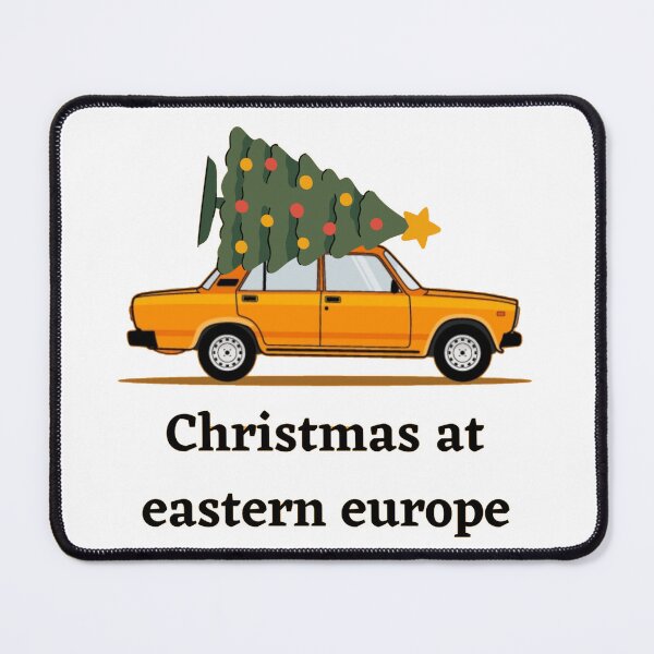 Item preview, Lada carrying a christmas tree designed and sold by olahdan.