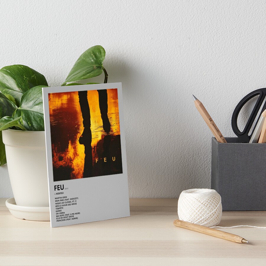 Poster Fire - Nekfeu – RE4L POSTERS