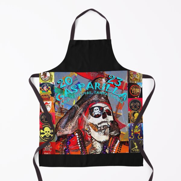 Item preview, Gasparilla 2023 Jose and YMK patches designed and sold by David Lee Thompson.