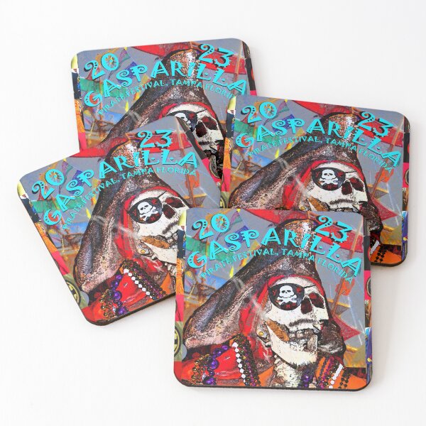 Item preview, Gasparilla 2023 Jose and YMK patches designed and sold by David Lee Thompson.