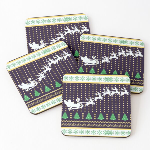 Item preview, Ugly Christmas Sweater Design, Christmas is approaching designed and sold by Sunnyhova.