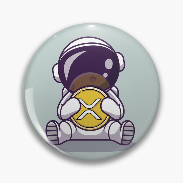 Item preview, Crypto Astronaut Ripple XRP coin designed and sold by Crypmetal.