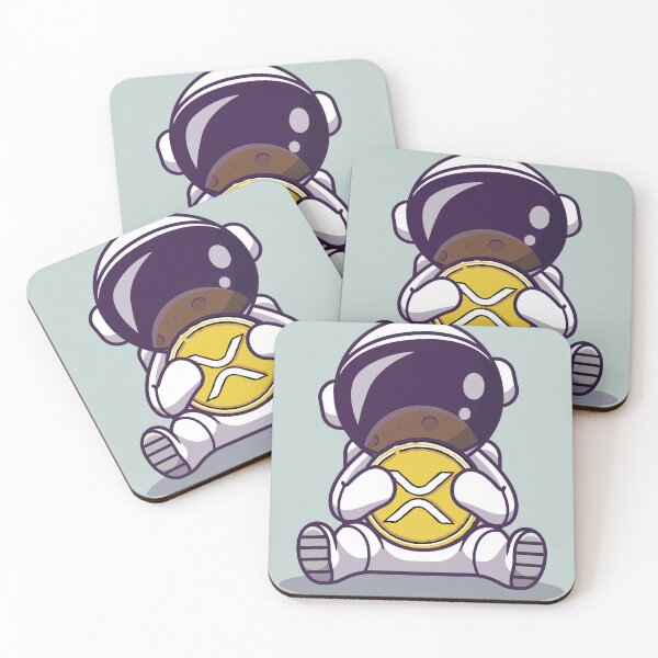 Item preview, Crypto Astronaut Ripple XRP coin designed and sold by Crypmetal.