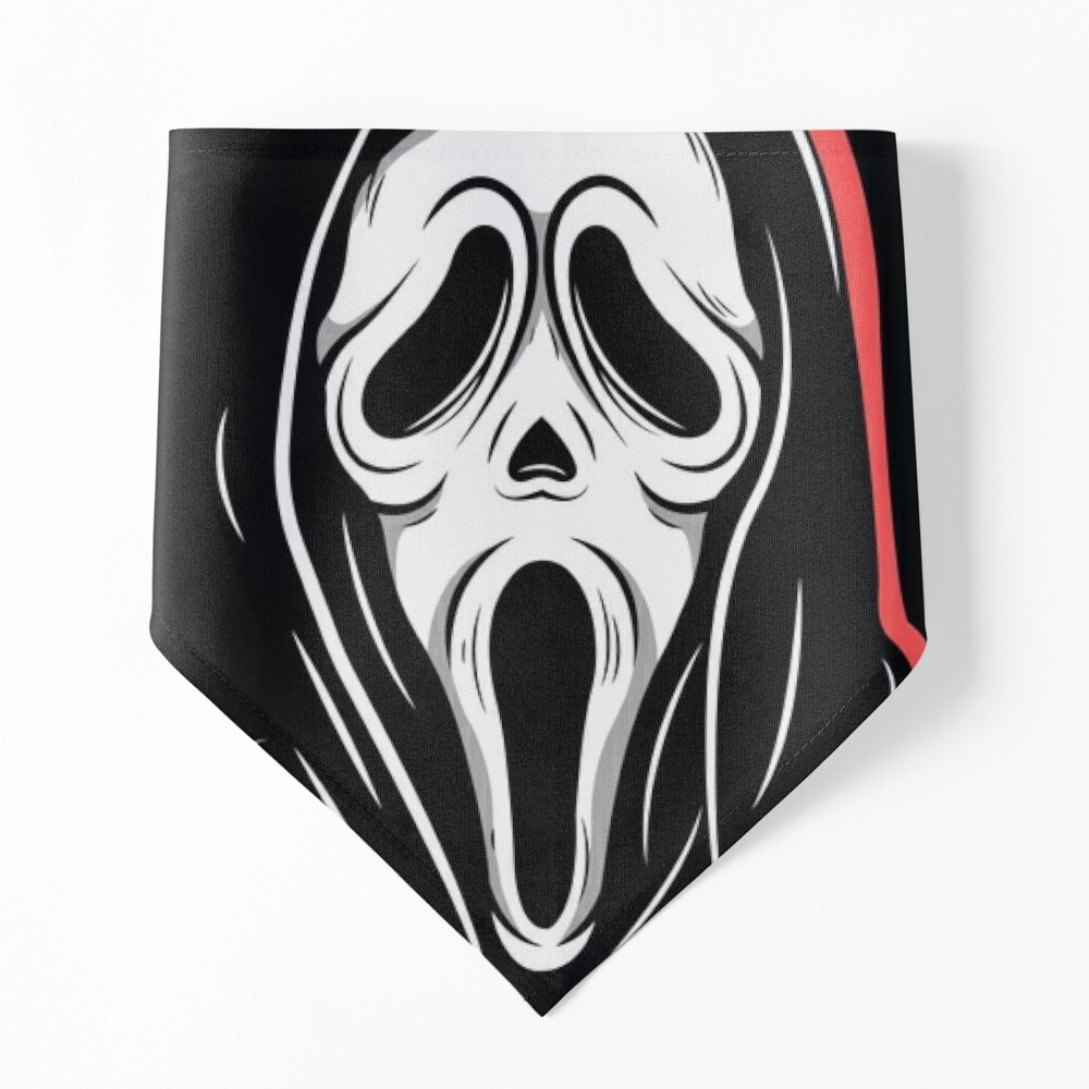 melted Ghost face, Scream movie, extra scary Sticker for Sale by Dolphi-s