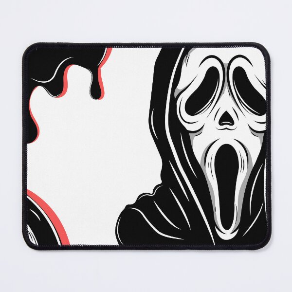 melted Ghost face, Scream movie, extra scary Sticker for Sale by Dolphi-s