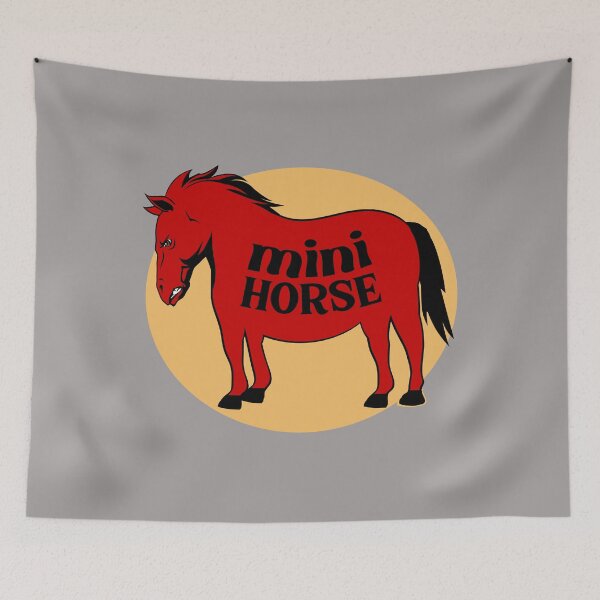 Item preview, Mini Horse designed and sold by AMERICANCHEEZ.
