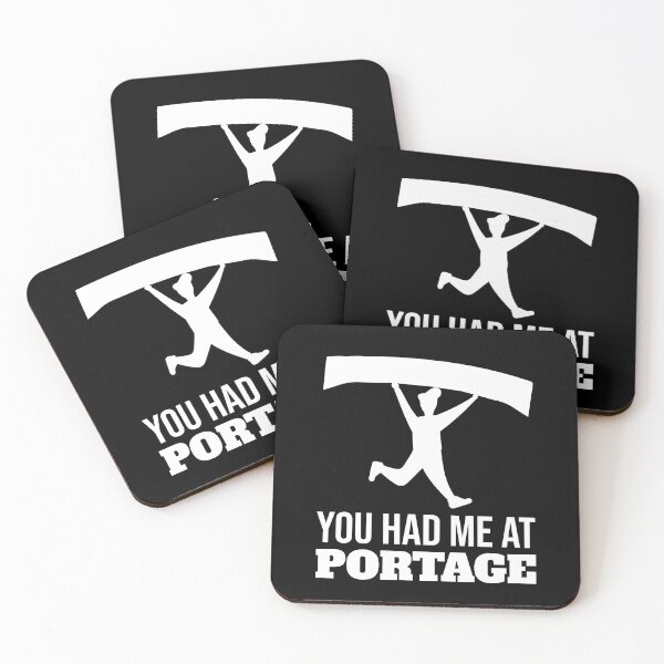 Item preview, You Had Me At Portage Funny Kayak Kayaker Paddle Joke designed and sold by JackCurtis1991.