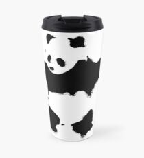 Banksy - Panda mit Waffen Thermobecher