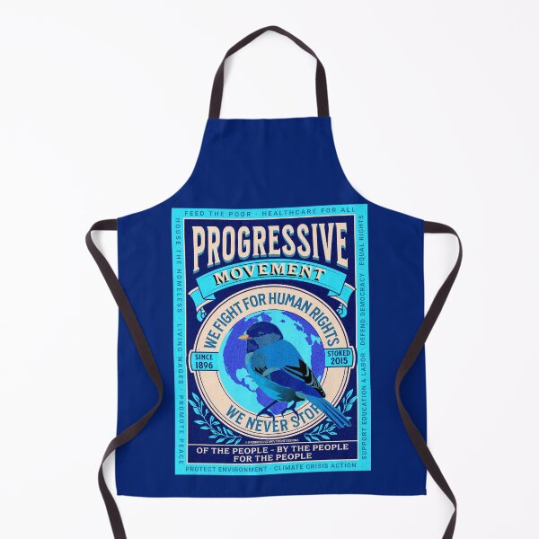 Artikelvorschau, PMD00112 Progressive Movement Designs zeitloser Vintage-Vogel auf marineblauem Design für Progressive entworfen und verkauft von ProgressiveLeft.