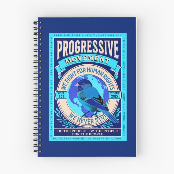 Artikelvorschau, PMD00112 Progressive Movement Designs zeitloser Vintage-Vogel auf marineblauem Design für Progressive entworfen und verkauft von ProgressiveLeft.