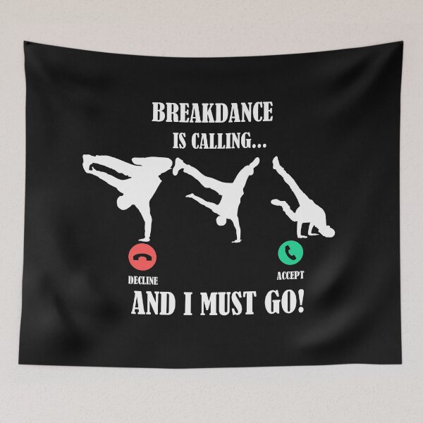 Item preview, Breakdancing Is Calling And I Must Go Pullover Sweatshirt designed and sold by CuteHigh01.